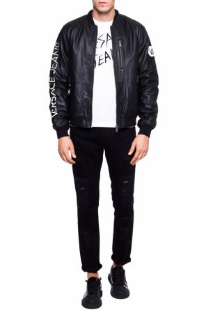 Kurtka typu 'bomber' z logo, zdjęcie 2 Kurtka typu 'bomber' z logo od Versace Jeans